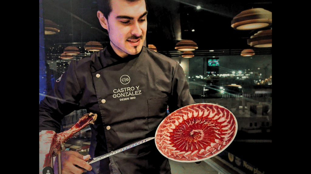 mejor jamón para eventos boda arte y cuchillo