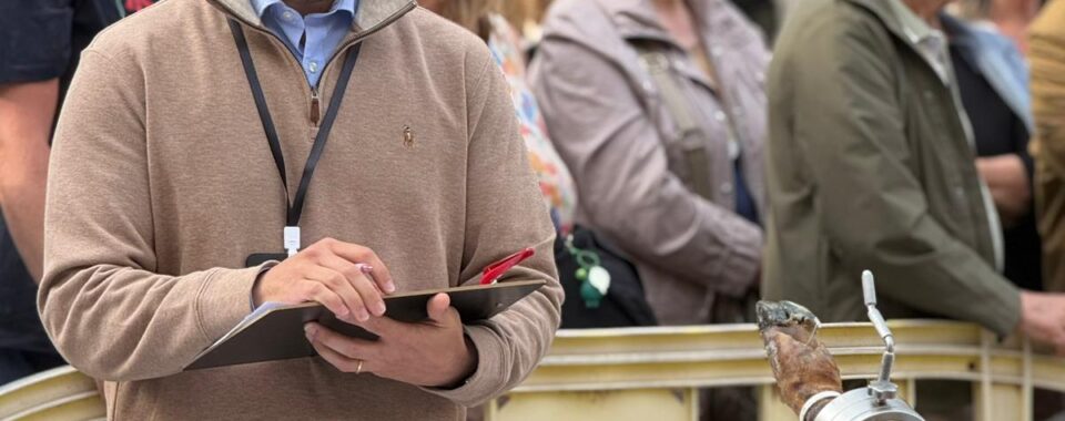 Anthony Gallardo fue seleccionado como jurado principal en el Concurso Nacional de Cortadores de Jamón celebrado en Calella (Barcelona)